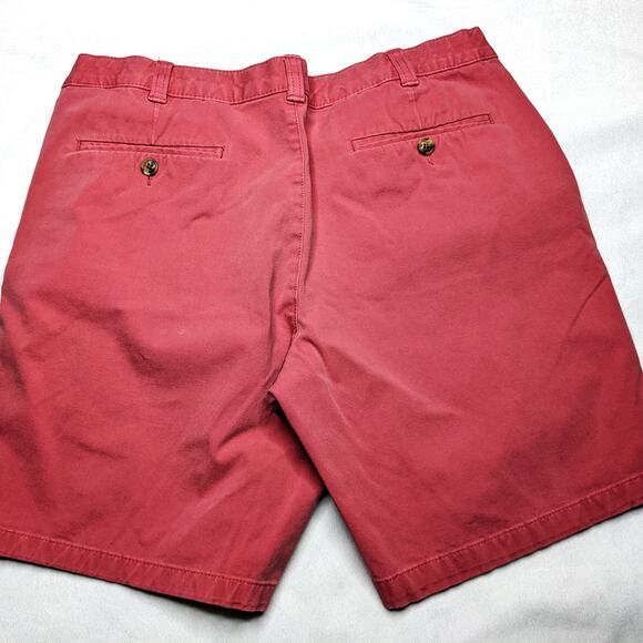 Gap Club Room Men's Casual Shorts 33 34 Flat Front Distressed - Picture 8 of 10